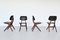 Dutch Pelican Dining Chairs by Louis van Teeffelen for WéBé, 1960s, Set of 4, Image 6