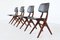 Dutch Pelican Dining Chairs by Louis van Teeffelen for WéBé, 1960s, Set of 4, Image 9