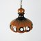 Vintage West German Ceramic Fat Lava Pendant Lamp, 1960s 2