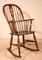 19th Century English Oak Rocking Chair 1
