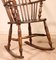 19th Century English Oak Rocking Chair 10