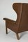 Leather and Rosewood Armchairs by Hans J. Wegner for AP Stolen, 1960s, Set of 4 8