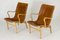 Mid-Century Leather Model Eva Armchairs by Bruno Mathsson for Dux, Set of 2, Image 3