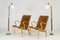 Mid-Century Leather Model Eva Armchairs by Bruno Mathsson for Dux, Set of 2 4
