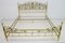 Mid-Century Neoclassical Style Italian Double Brass Daybed, 1960s, Image 4