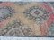 Vintage Turkish Low Pile Faded Color Oushak Runner Rug, 1970s, Image 8