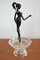 Figura de bailarina Mid-Century de cristal de Murano, años 50, Imagen 6