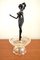 Figura de bailarina Mid-Century de cristal de Murano, años 50, Imagen 9