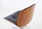 Black Leather Swivel Desk Chair by Ico Luisa Parisi for MIM Roma, 1960s 5