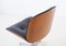 Black Leather Swivel Desk Chair by Ico Luisa Parisi for MIM Roma, 1960s, Image 5