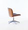 Black Leather Swivel Desk Chair by Ico Luisa Parisi for MIM Roma, 1960s 2