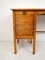 Small Art Nouveau German Desk with Roller Shutter, 1920s 20