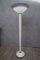 Mid-Century White and Black Murano Glass Floor Lamp, 1950s, Image 1