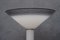 Mid-Century White and Black Murano Glass Floor Lamp, 1950s 4