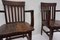 Antique Banker Chairs from Heywood Wakefield, Set of 2 4