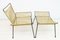 Italienische Mid-Century Sessel und Hocker, 1960er 6