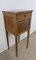 Antique French Mahogany & Marble Top Nightstand, 1900s 2