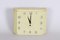 Reloj de pared checo Bauhaus Mid-Century de madera lacada, años 30, Imagen 2