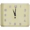 Mid-Century Czech Bauhaus Lacquered Wood Wall Clock, 1930s, Image 1
