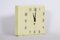 Mid-Century Czech Bauhaus Lacquered Wood Wall Clock, 1930s, Image 3