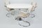 Czech Bauhaus Ivory Chrome Extendable Dining Table from Kovona, 1970s 6