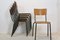 Vintage Industrial Dutch Plywood Chair, Image 4