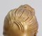 Antique Gilded Plaster Twisted Column and Bust of a Girl, Image 9
