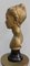 Antike Säule aus Vergoldetem Gips und Mädchenbüste 19