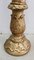 Antike Säule aus Vergoldetem Gips und Mädchenbüste 27
