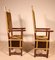 Antique Renaissance Italian Walnut Armchairs, 1600s, Set of 2, Image 9