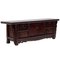 Antique Carved Low Sideboard 1