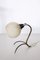 Mid-Century Glass and Brass Table Lamp from Stilnovo, 1950s, Image 2