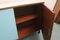 Small Teak and Light Blue Formica Sideboard, 1960s, Image 6