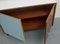 Small Teak and Light Blue Formica Sideboard, 1960s 4