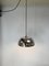 Vintage Nickel Pendant Lamp by Florian Schulz for Florian Saul Design Development 1