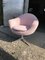 Silla giratoria Mid-Century de metal y terciopelo, años 60, Imagen 8