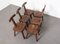 Mid-Century Finnish Dining Table & Chairs Set by Olavi Hänninen for Mikko Nupponen, 1960s, Set of 7 9