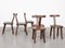 Mid-Century Finnish Dining Table & Chairs Set by Olavi Hänninen for Mikko Nupponen, 1960s, Set of 7, Image 8