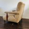 Antique Edwardian Open Armchair on Casters in the Style of Howard & Sons 7