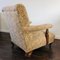Antique Edwardian Open Armchair on Casters in the Style of Howard & Sons, Image 6