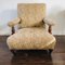 Antique Edwardian Open Armchair on Casters in the Style of Howard & Sons, Image 3