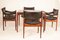 Mid-Century Rosewood Armchairs by Kristian Vedel for Søren Wiladsen, 1960s, Set of 4 4