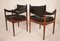 Mid-Century Rosewood Armchairs by Kristian Vedel for Søren Wiladsen, 1960s, Set of 4 1