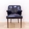 Fauteuil Mid-Century Noir, 1950s 2