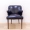 Mid-Century Black Armchair, 1950s 2