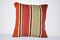 Turkish Striped Kilim Cushion Cover 1