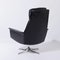 Black Leather Sedia Swivel Chair by Horst Brüning for Cor, 1960s, Image 5