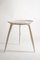 Oak Console Desk with Stool Hand-Sculpted by Cedric Breisacher, Set of 2 3