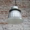 Vintage Industrial Mercury Glass Pendant Lamp by Adolf Meyer for Zeiss Ikon 5