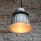 Vintage Industrial Mercury Glass Pendant Lamp by Adolf Meyer for Zeiss Ikon 8